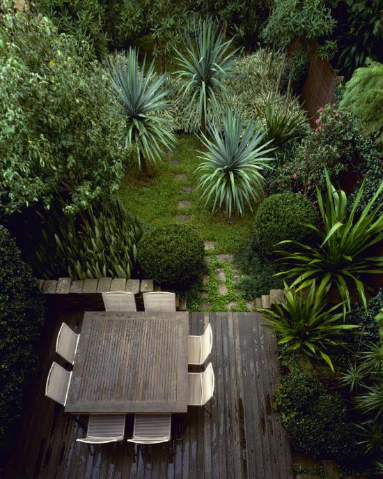 backyard patio wood