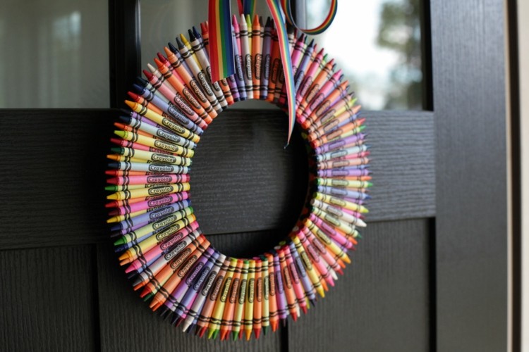 autumn door wreath