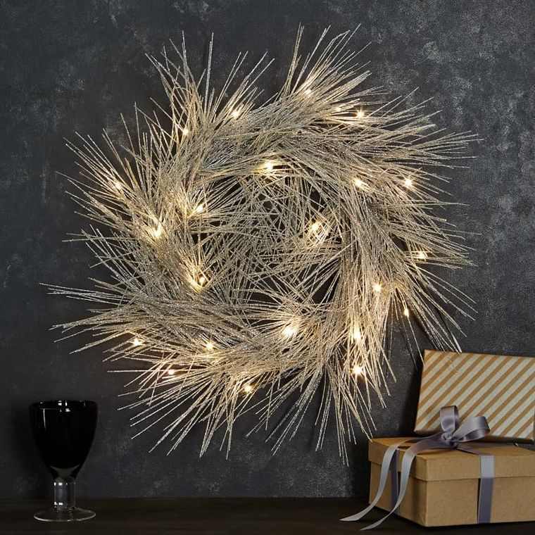 lyse jul krans ideen deco original