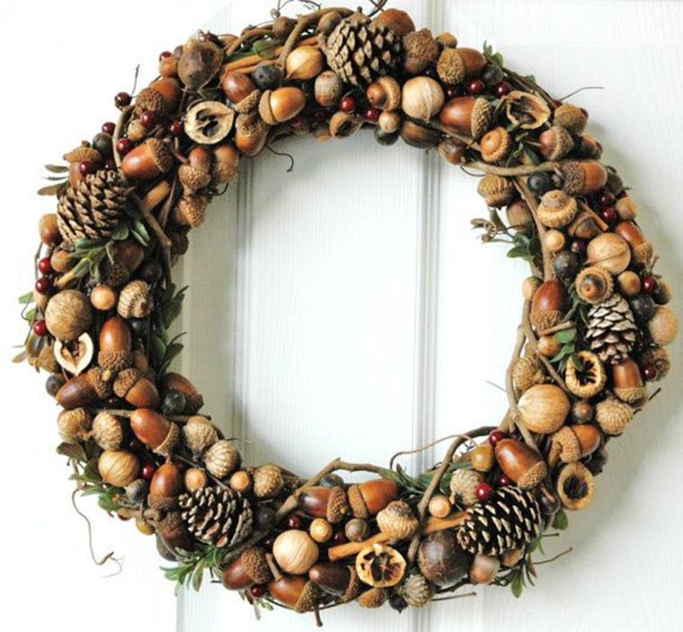 krone ide diy pinecones dusker aktivitet høst deco