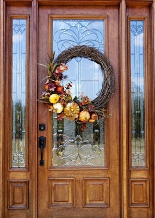 rustic door crown