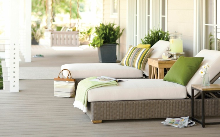 outdoor cushion idea chaise longue trend sofa