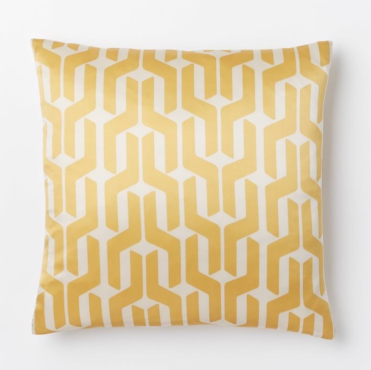 yellow cushion design interior deco idea west elm