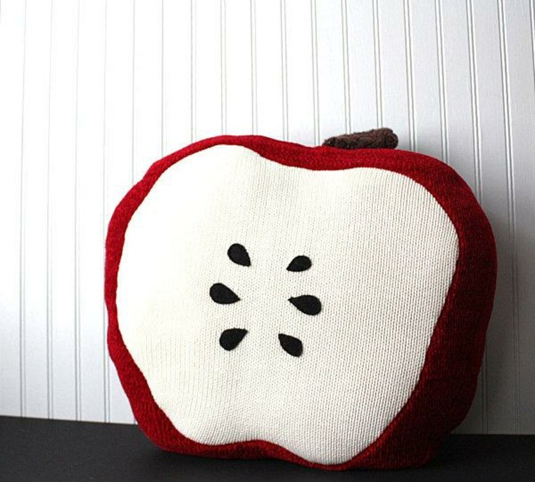 deco idea lounge cushion apple