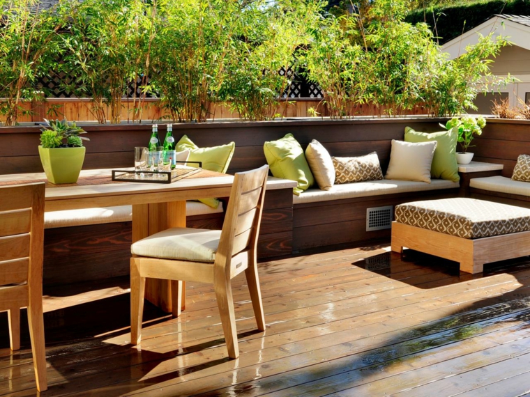 cover a wooden deck upholstery