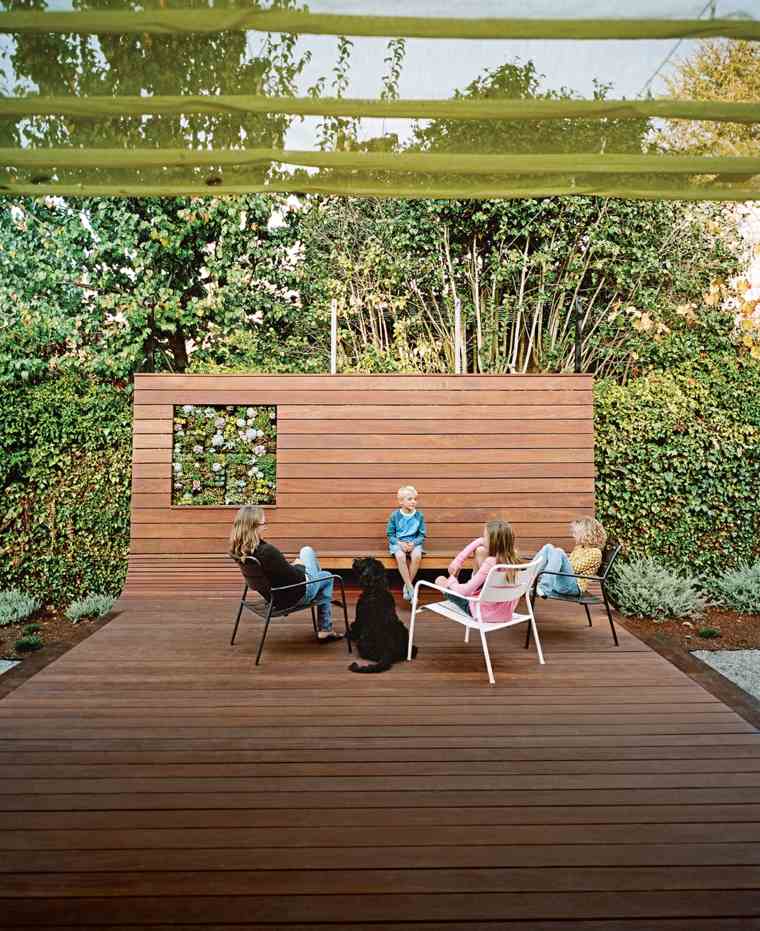 cover an original design wooden deck