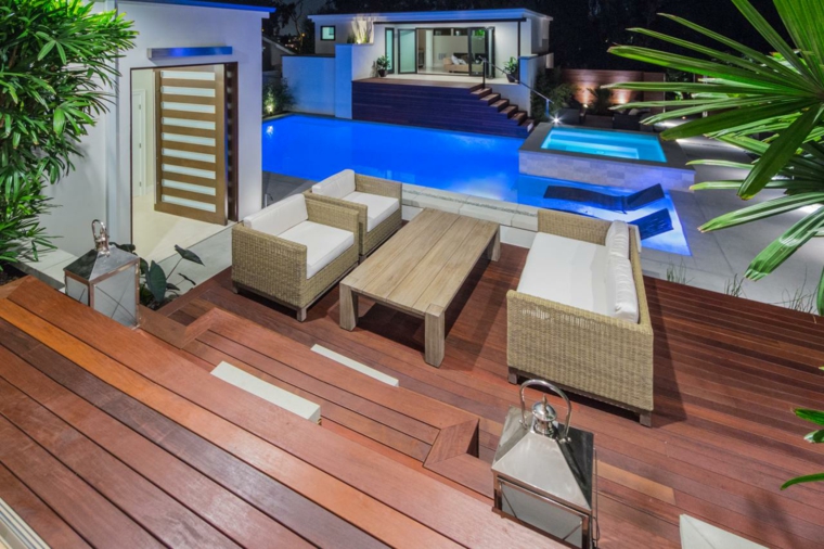 cover a wooden terrace idee amenagement