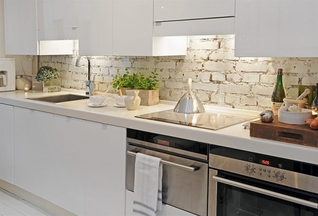 credenza-kitchen-modern-white-brick appearance