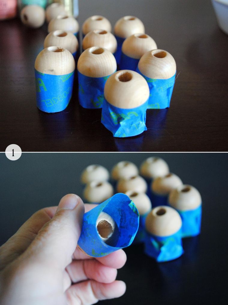 easy creation wood jewelry beads DIY diy wood