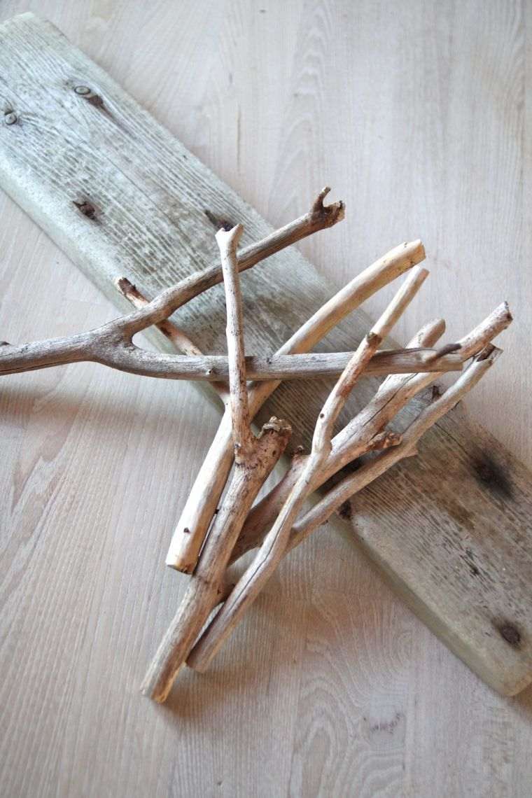 creation driftwood idea door jewelry wood branches