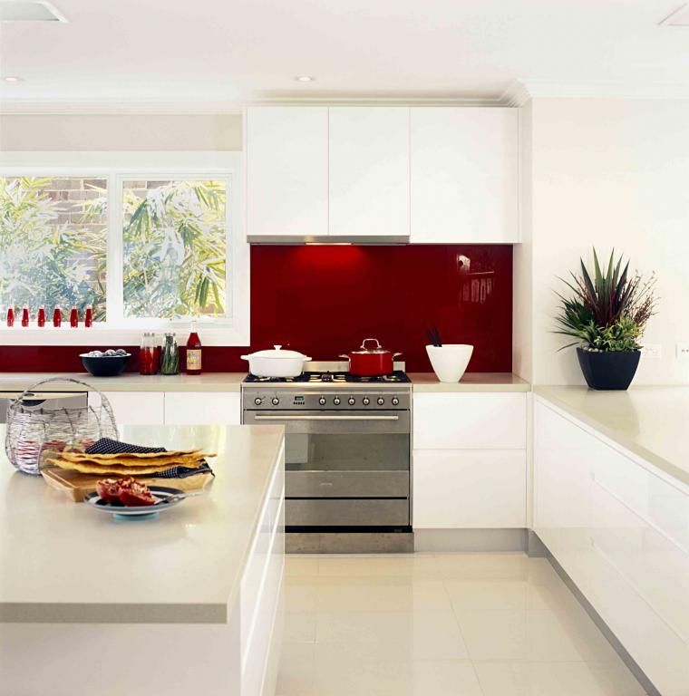 color credence for modern kitchen