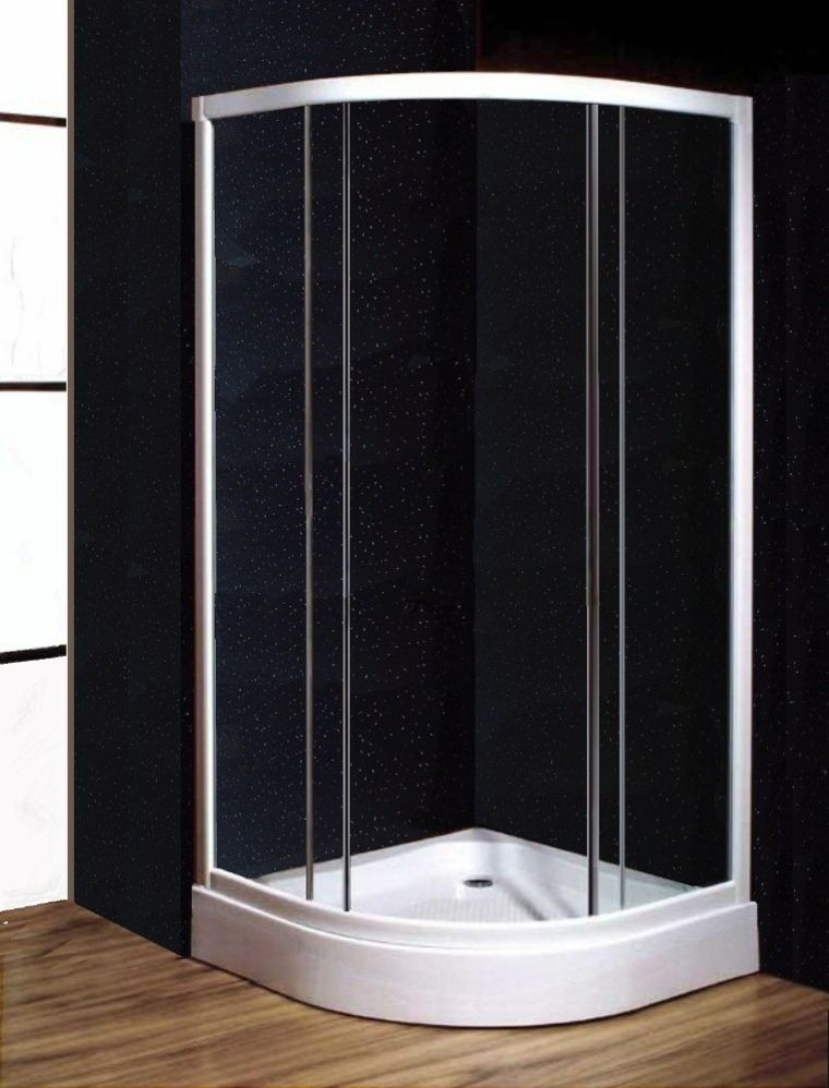 shower arrangement black wall decoration