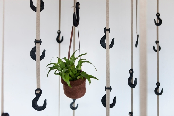 hanging hooks for hanging plants and clothes