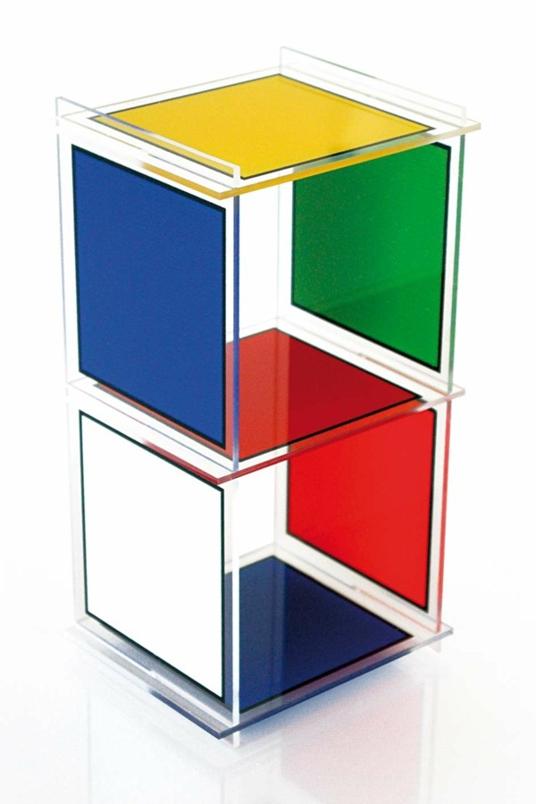 plexiglass cube modern design furniture living room design castelbajac