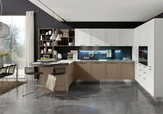 STOSA kitchen open nature ideas