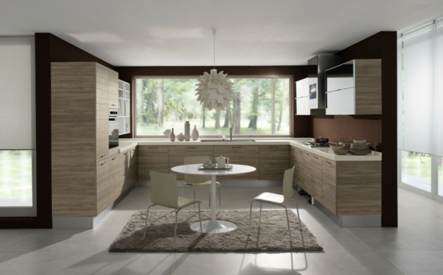 modern fitted kitchen