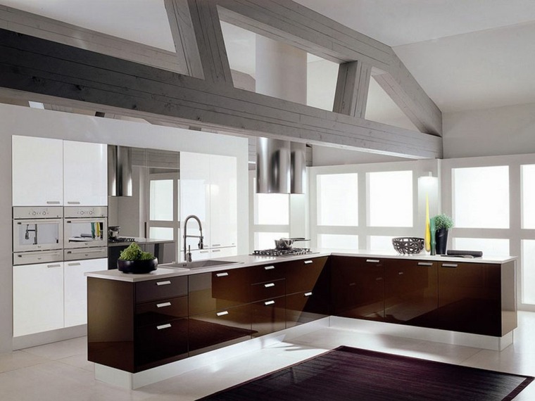 american kitchen with island modern design