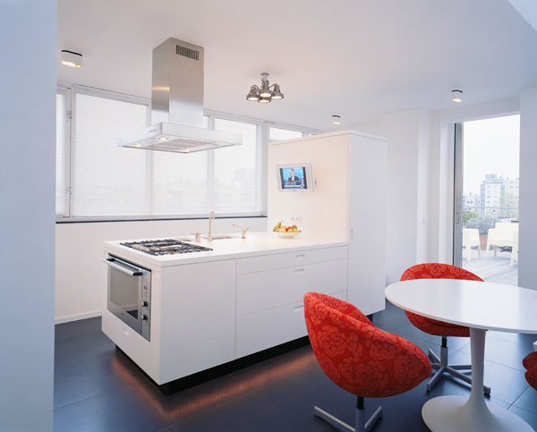 kitchen minimalist apartment hofman dujardin