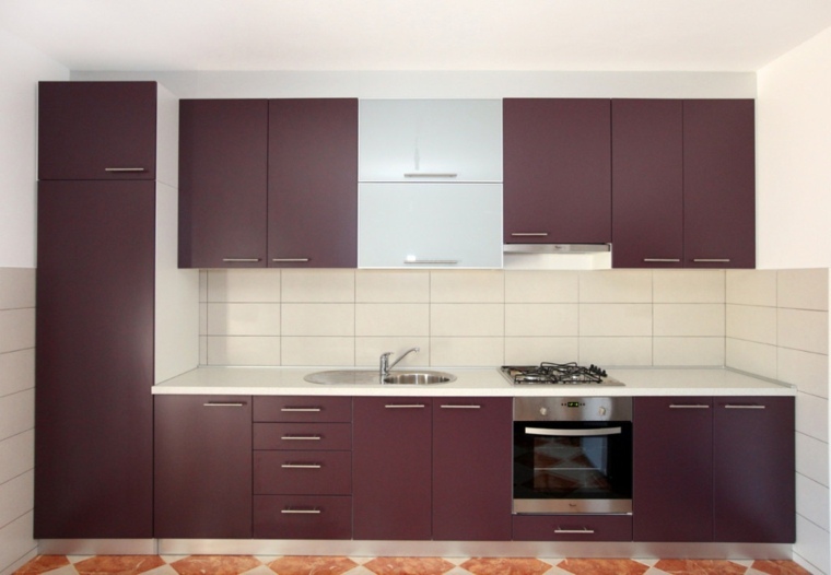 kitchen-design-purple eggplant