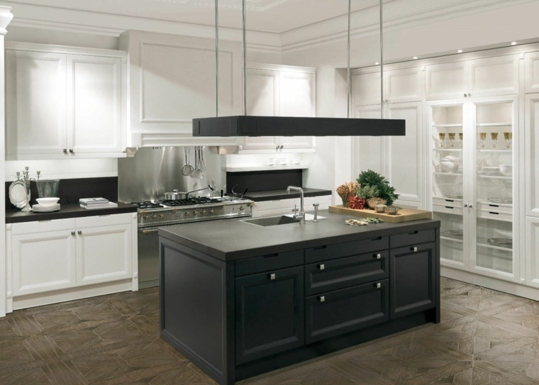 kitchen decor black worktops