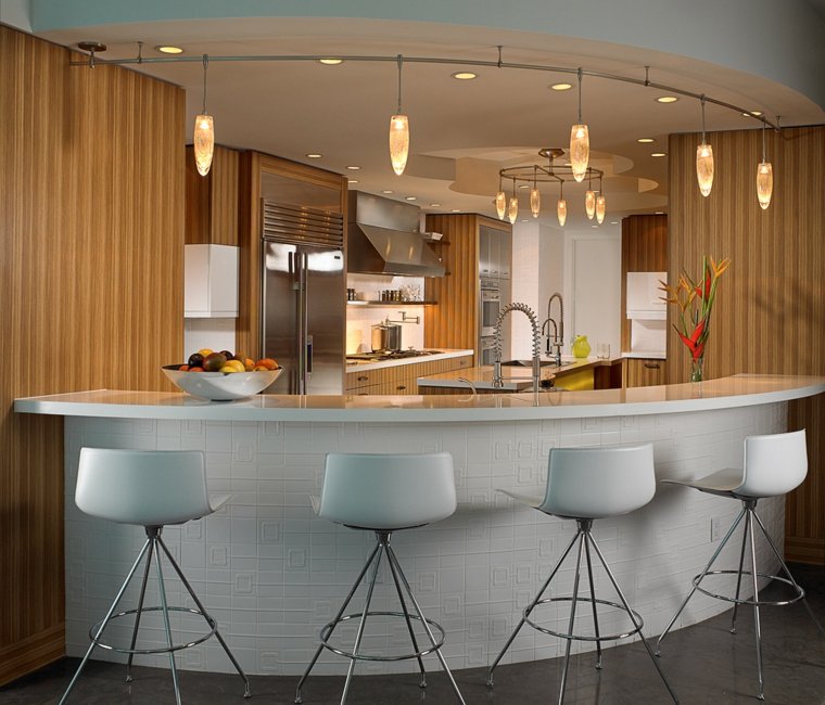 lighting kitchen open island bar stool design modern layout