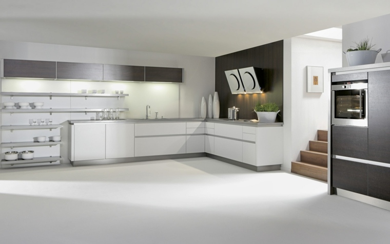 white kitchens modern decoration