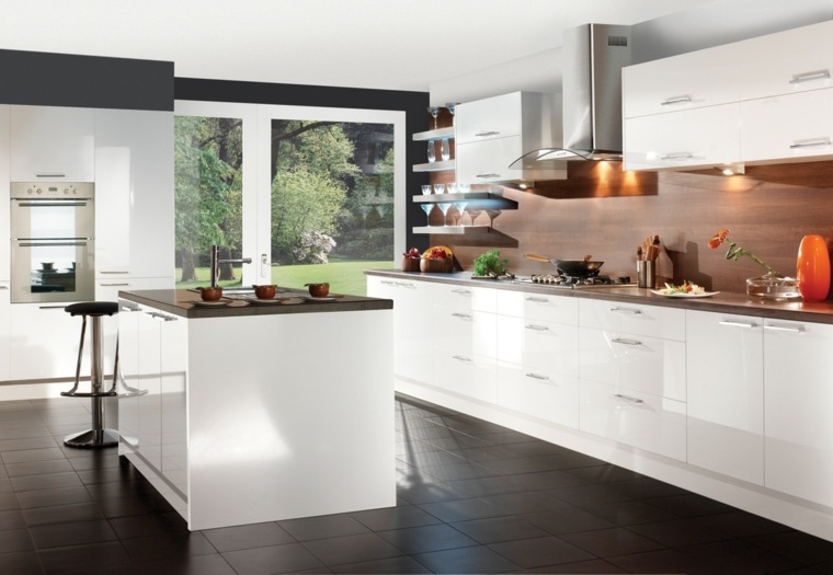 kitchen laquee modern design idea