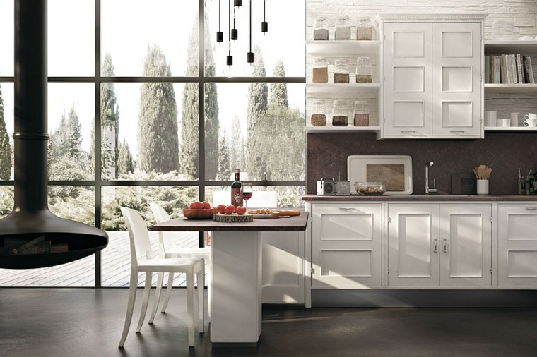 white kitchen marchi central island