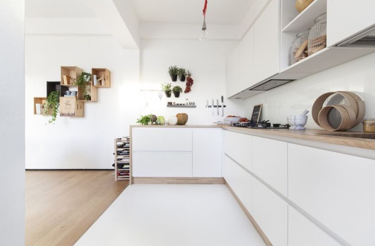 white kitchen worktop wood front-furniture-modern-garden-suspended