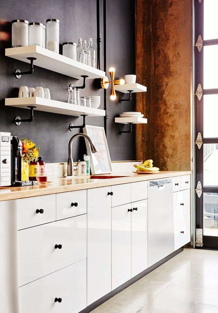 kitchen-white-plan-for-work-wood-paint-wall-slate