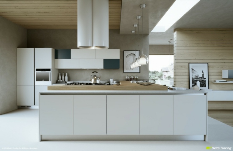 kitchen wood-interior-design-open-kitchen-island