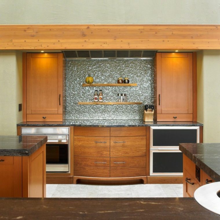 original credence kitchen wood design idea