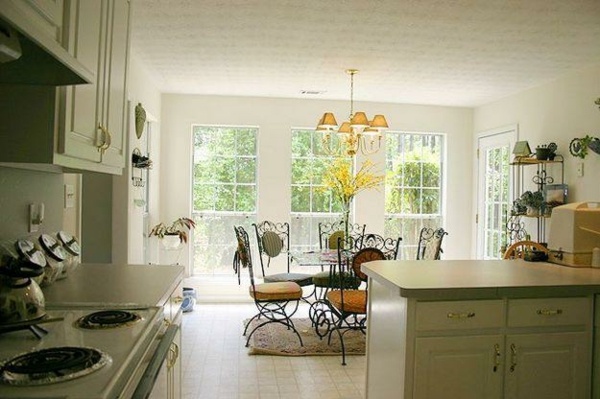 classic kitchen white furniture deco countryside