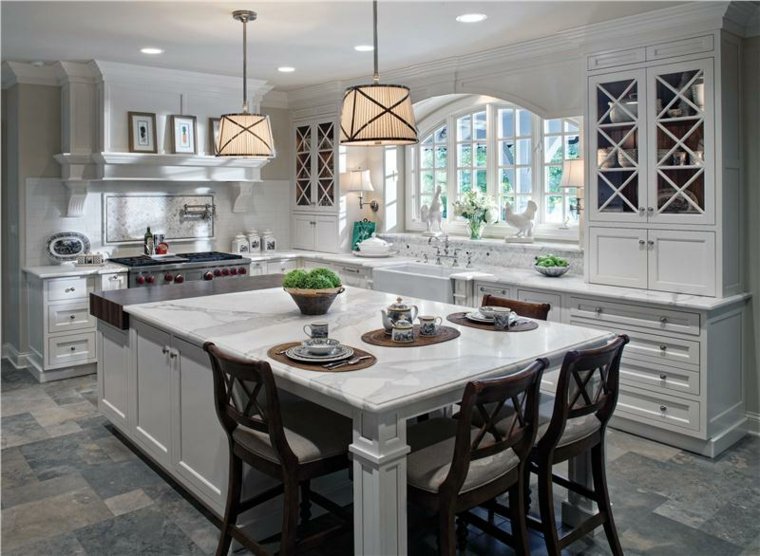 classic kitchen idea design lighting fixture suspension