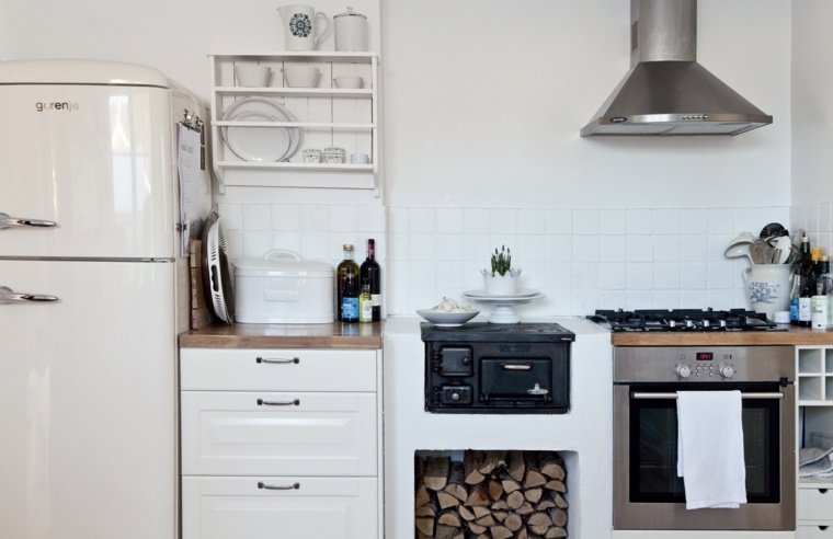 Scandinavian style kitchen decoration