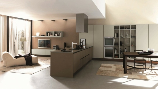 modern contemporary kitchen