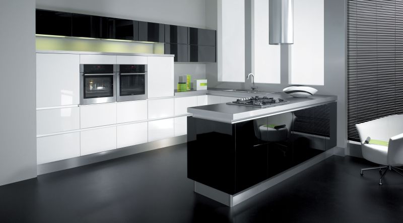 kitchen color taupe glass pastic black white