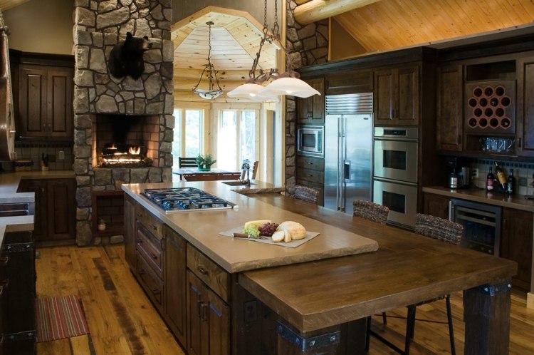 traditional design charming kitchen