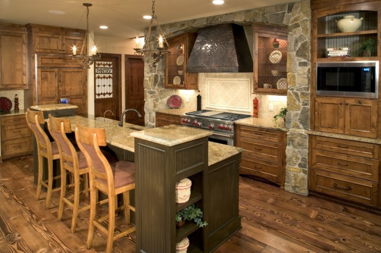 modern rustic charming kitchen