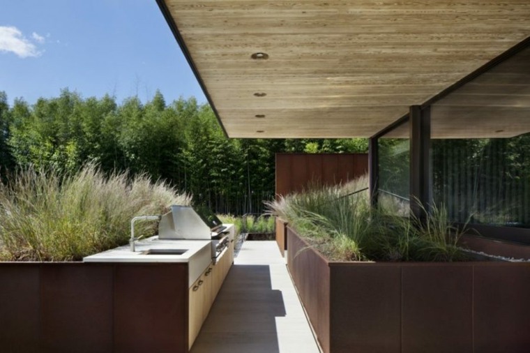 garden kitchen PIERSONS WAY by Bates Masi Architects