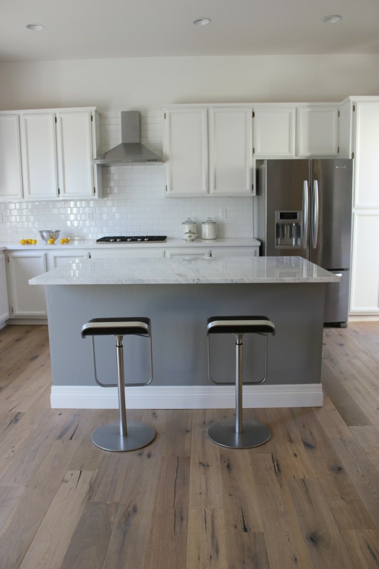 kitchen deco small gray white