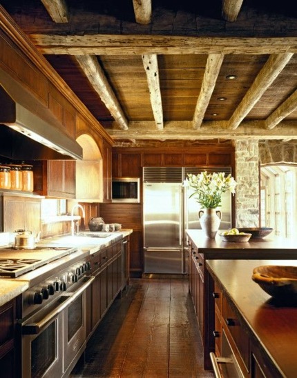 kitchen deco traditional wood
