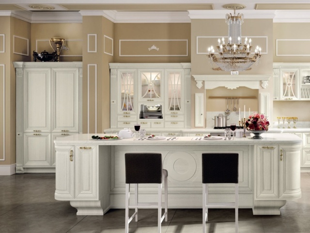 traditional-modern kitchen