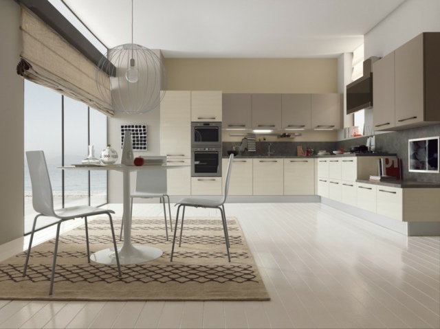 two-tone design kitchen