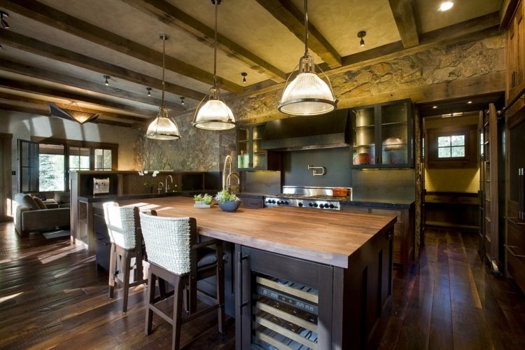 rustic elegant design kitchen