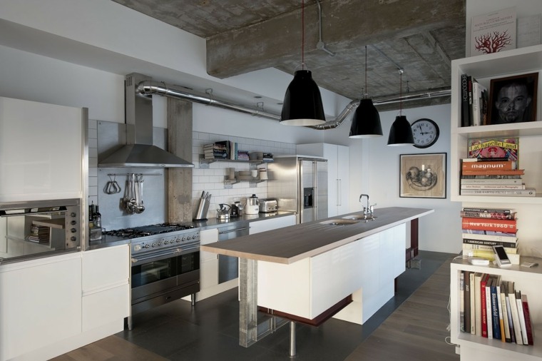 modern industrial design kitchen