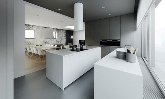 contemporary modern design kitchen