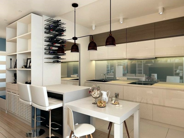 white elegant kitchen