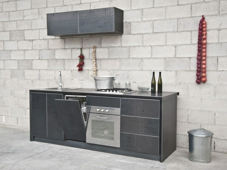 elegant kitchen metal Casalese Style