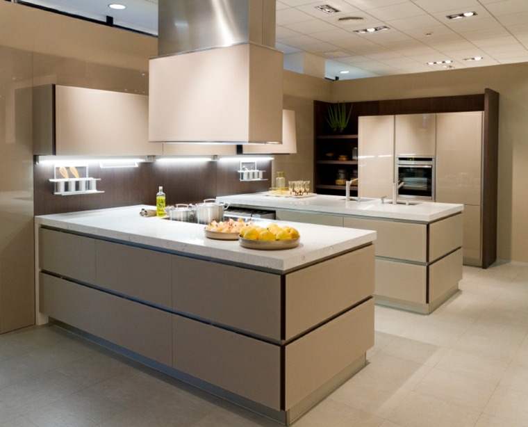 modern stye kitchens shapes